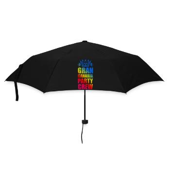 Dicton de l’équipage de la fête de Gran Canaria - Parapluie standard - noir - Devant