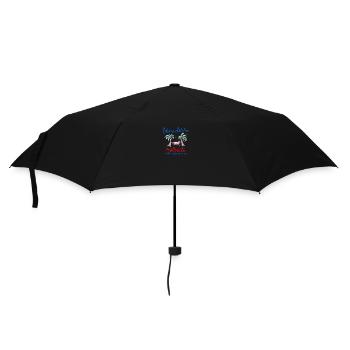 Libéré Délivré Retraité idée cadeau retraite - Parapluie standard - noir - Devant