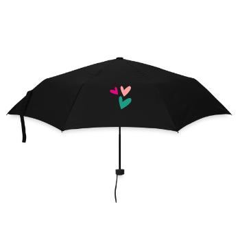 SAINT VALENTINE. bachelorette party. I LOVE YOU. I LOVE YOU. LOVE - Umbrella (small) - black - Front