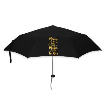 Music Instrument Musical Instrument Entertainer - Umbrella (small) - black - Front