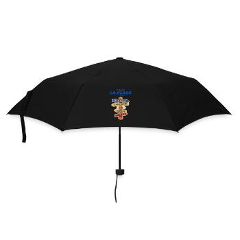 En route pour la plage - Parapluie standard - noir - Devant