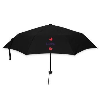 JUST MARRIED. bachelorette party. SAINT VALENTINE. COUPLE - Umbrella (small) - black - Front