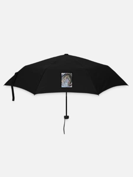 Eine andere Dimension bunte Straße - Regenschirm (klein) - Schwarz