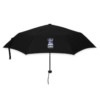 Jeu de mots météorologique pour météorologue - Parapluie standard - noir - Devant