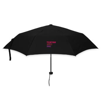 1940's Birthday Princess - Umbrella (small) - black - Front