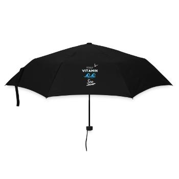 I Need Vitamin Sea - Umbrella (small) - black - Front