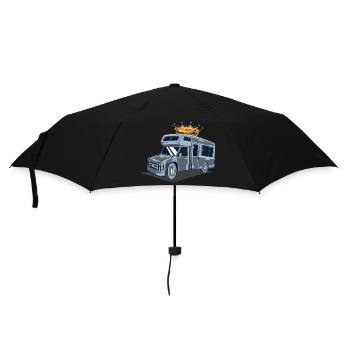 Camper / Caravan / Camping - Umbrella (small) - black - Front