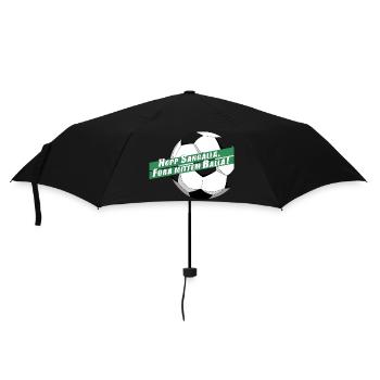 Hopp Sangallä ! Hopp St.Gallen - Regenschirm (klein) - Schwarz - Vorne