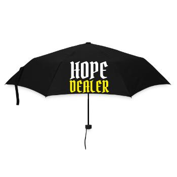 Hope Dealer - Christian Quotes - Umbrella (small) - black - Front