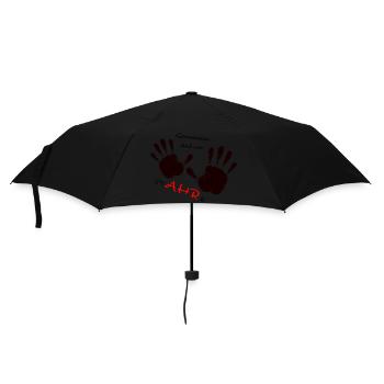 We AHR together | Ahrtal Hochwasser SolidAHRität - Regenschirm (klein) - Schwarz - Vorne