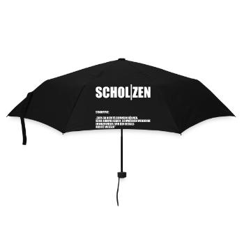 Scholzen - Regenschirm (klein) - Schwarz - Vorne