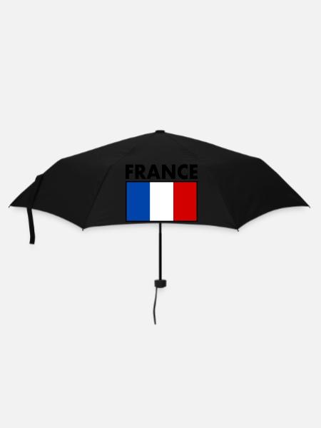 FRANCE DRAPEAU - Parapluie standard - noir