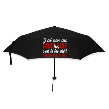 J'ai Pas Un Gros Bide Humour Sarcasme - Regenschirm (klein) - Schwarz - Vorne