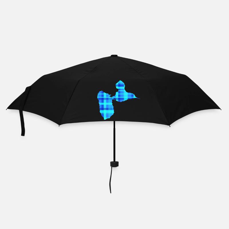 Guadeloupe - Parapluie standard - noir