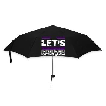 birthday gift birthday present idea present - Umbrella (small) - black - Front