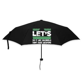 hippie awesome counterculture 60s child bday - Umbrella (small) - black - Front
