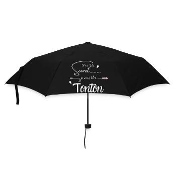 Je vais être tonton - Parapluie standard - noir - Devant
