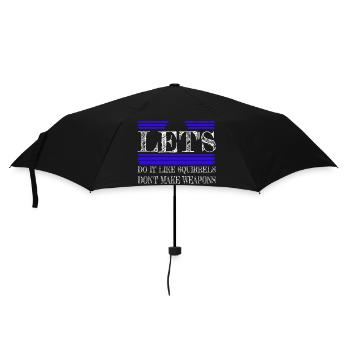 Anniversaire cadeau idée cadeau idée paix signe blague - Parapluie standard - noir - Devant