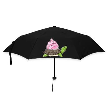 Turtle Frosting - Umbrella (small) - black - Front