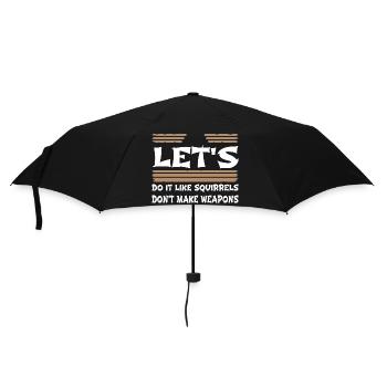 Cadeau de paix Idée cadeau d’anniversaire - Parapluie standard - noir - Devant