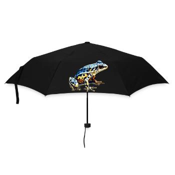 Poison dart frog amphibian as a frog - Umbrella (small) - black - Front