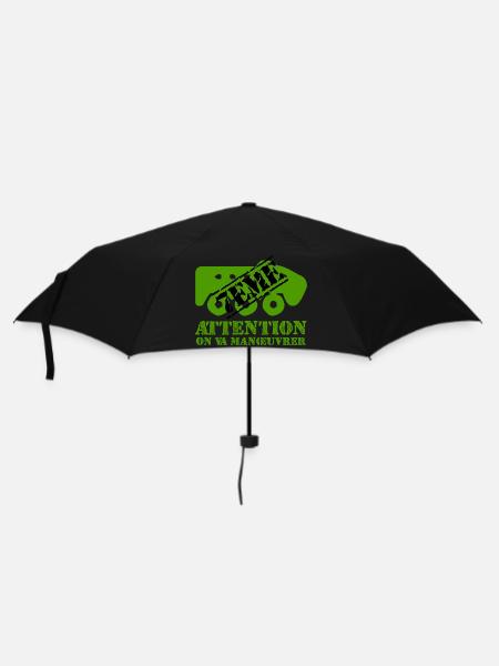 Attention on va manœuvrer - Parapluie standard - noir