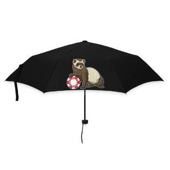 Ferret Poker Jetons de Poker - Parapluie standard - noir - Devant