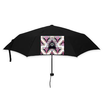 4 4 Original - Regenschirm (klein) - Schwarz - Vorne