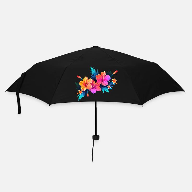 Hibiscus - Umbrella (small) - black
