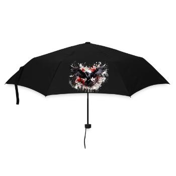 Raven - Umbrella (small) - black - Front