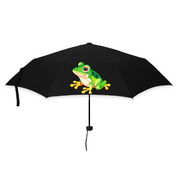 Frog - Umbrella (small) - black - Front