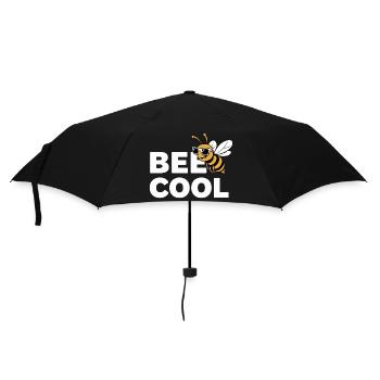 Bienen Lustiger Spruch für Imker Bienenzüchter - Regenschirm (klein) - Schwarz - Vorne