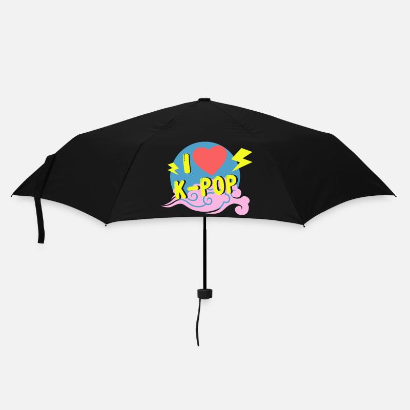 J’adore la Kpop - Parapluie standard - noir