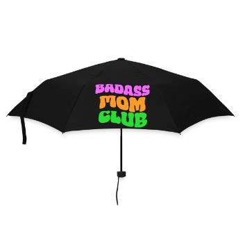 Club des mamans badass - Parapluie standard - noir - Devant