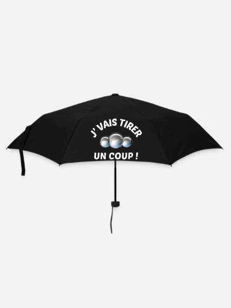 boules de pétanque, pétanque, bouliste - Parapluie standard - noir