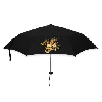 2025 - Regenschirm (klein) - Schwarz - Vorne
