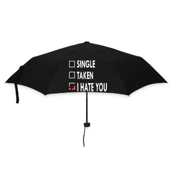 SINGLE HATE - Parapluie standard - noir - Devant