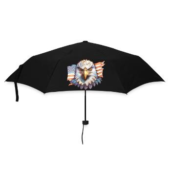 Eagle - Umbrella (small) - black - Front