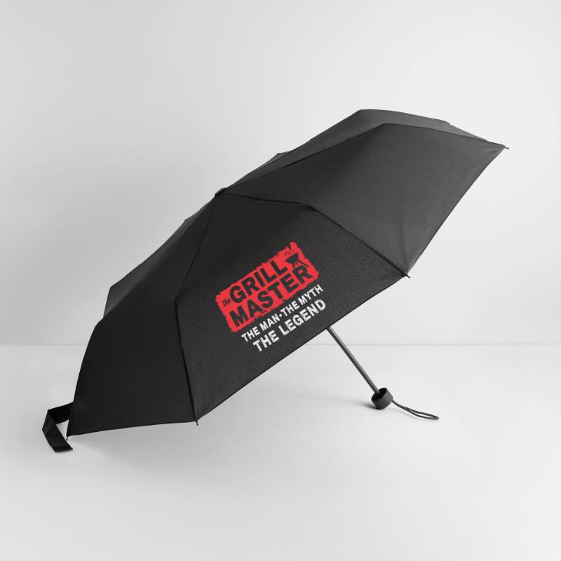 The Grillmaster BBQ Grilling Cult Saying Umbrella (small)