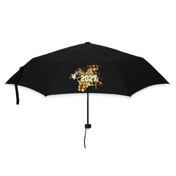 Le pouvoir des fleurs 2027 - Parapluie standard - noir - Devant