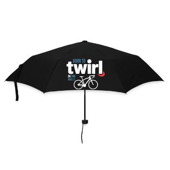 Professional Bicycle Acrobatics Elite Twirl  - Umbrella (small) - black - Front