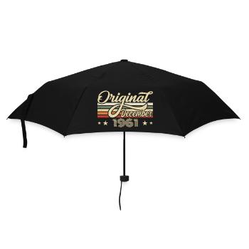 December 1961 - Birthday present December 1961 - Umbrella (small) - black - Front