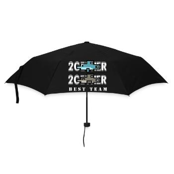 Dolphin Team - Umbrella (small) - black - Front