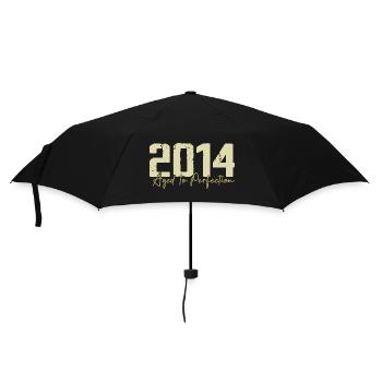 Original 2014 Rétro 2014 Cadeau d’anniversaire 2014 - Parapluie standard - noir - Devant