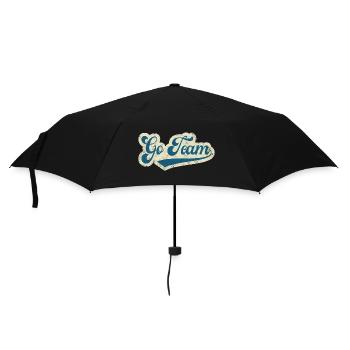 Aller à l’équipe - Parapluie standard - noir - Devant