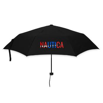Naviguez dans les vagues de la vie avec Nautica - Parapluie standard - noir - Devant