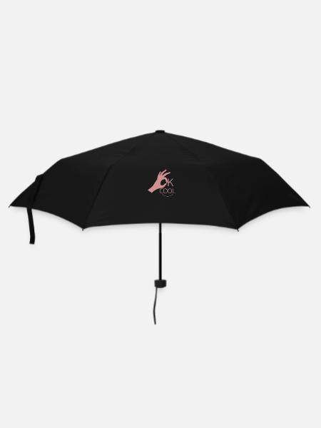 ok cool - Umbrella (small) - black