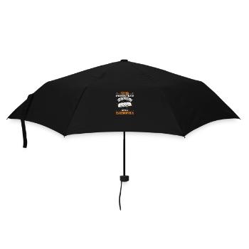 Harmonica player - Umbrella (small) - black - Front