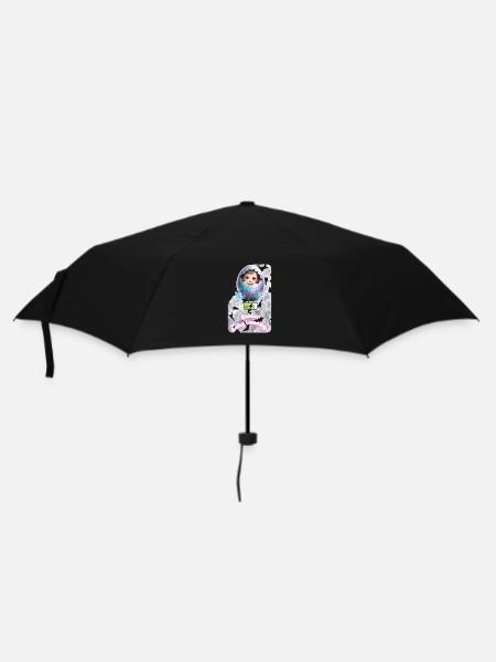 Osterknospe Baby-Ei Explosion - Regenschirm (klein) - Schwarz