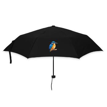 Königsfischer Farbenspiel - Umbrella (small) - black - Front